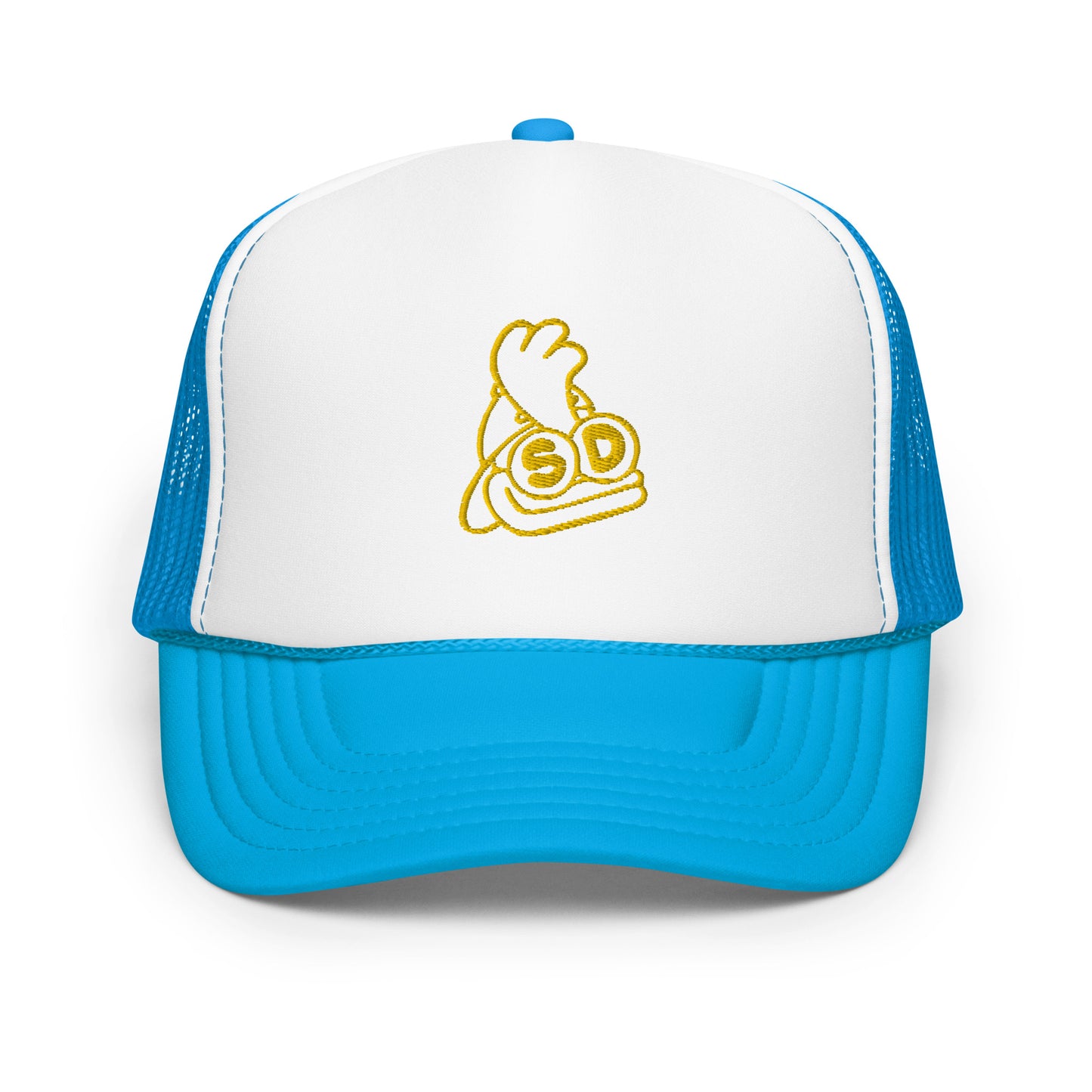 Gold SupDuck Icon Trucker