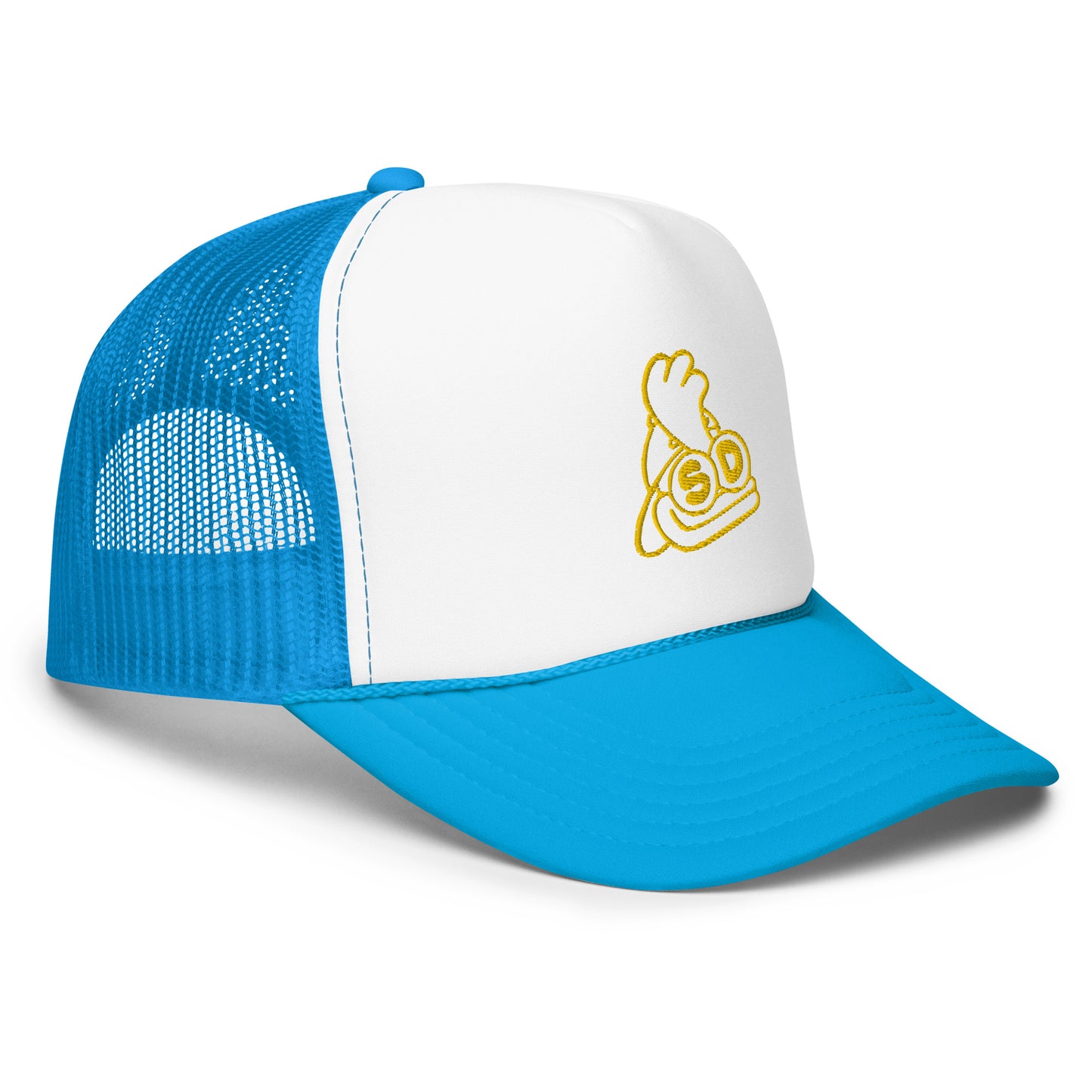 Gold SupDuck Icon Trucker