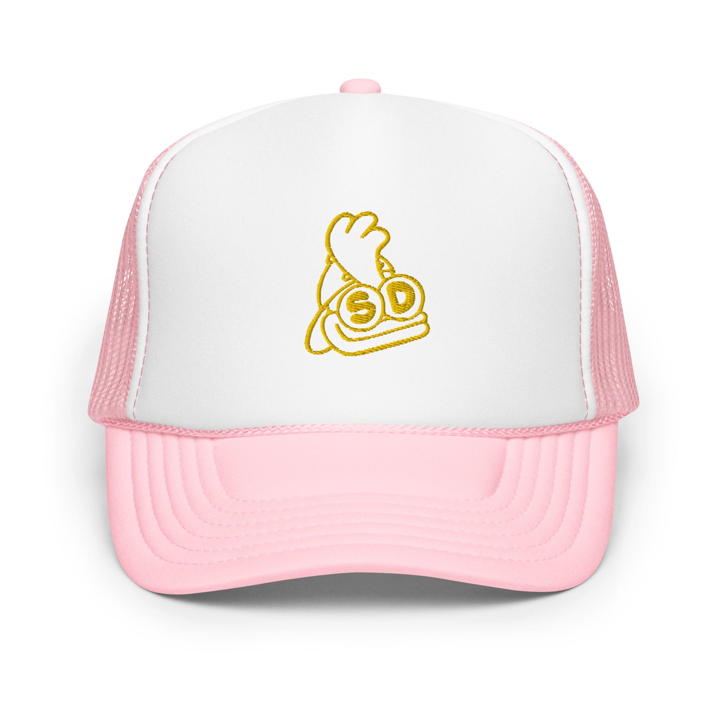 Gold SupDuck Icon Trucker