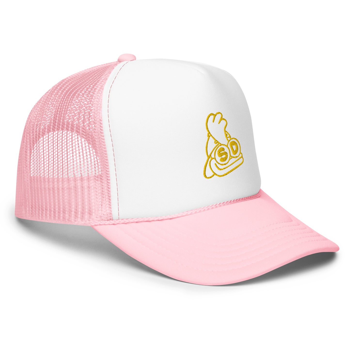 Gold SupDuck Icon Trucker